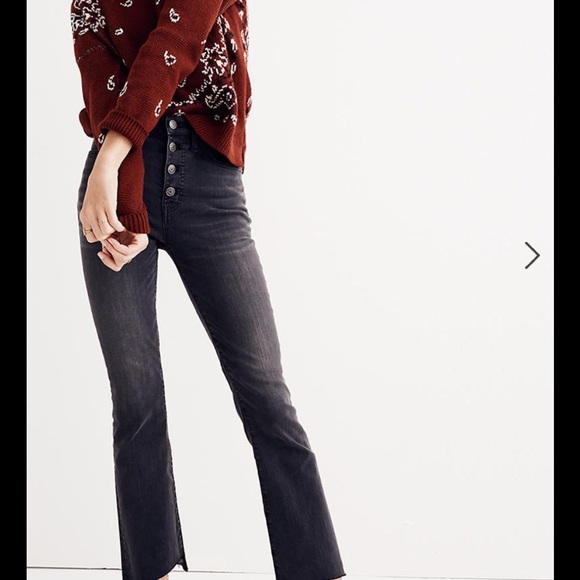 Madewell Denim - Madewell Cali bootcut  cropped jeans